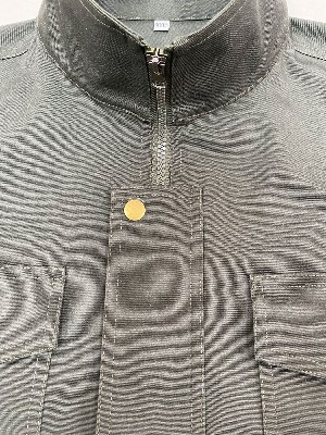 春秋季長(zhǎng)袖工作服定制耐磨防燙電焊服工程服批量定制 派登服飾