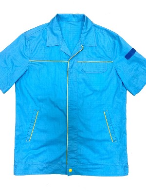 夏季短袖工廠工作服定制夏季防靜電吸濕排汗工裝定制 派登服飾